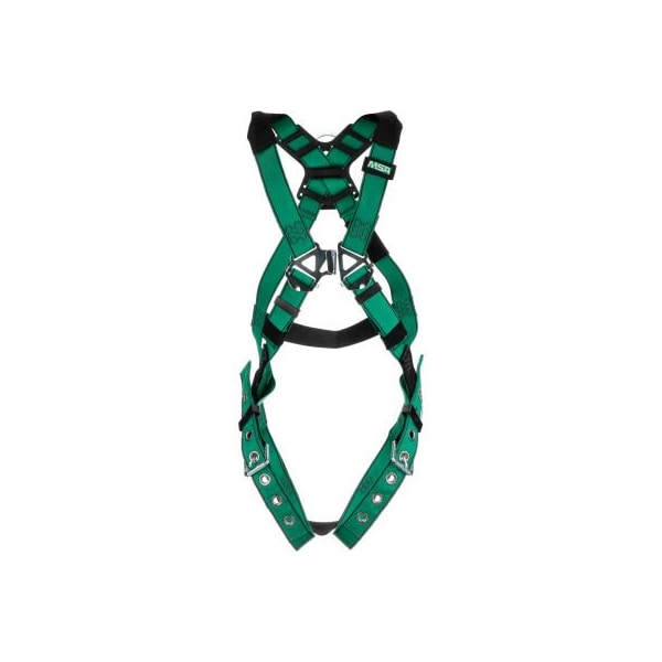 V-FORM Harness, Stainless Steel Hardware, Back D-Ring, Tongue Buckle Leg Straps STD